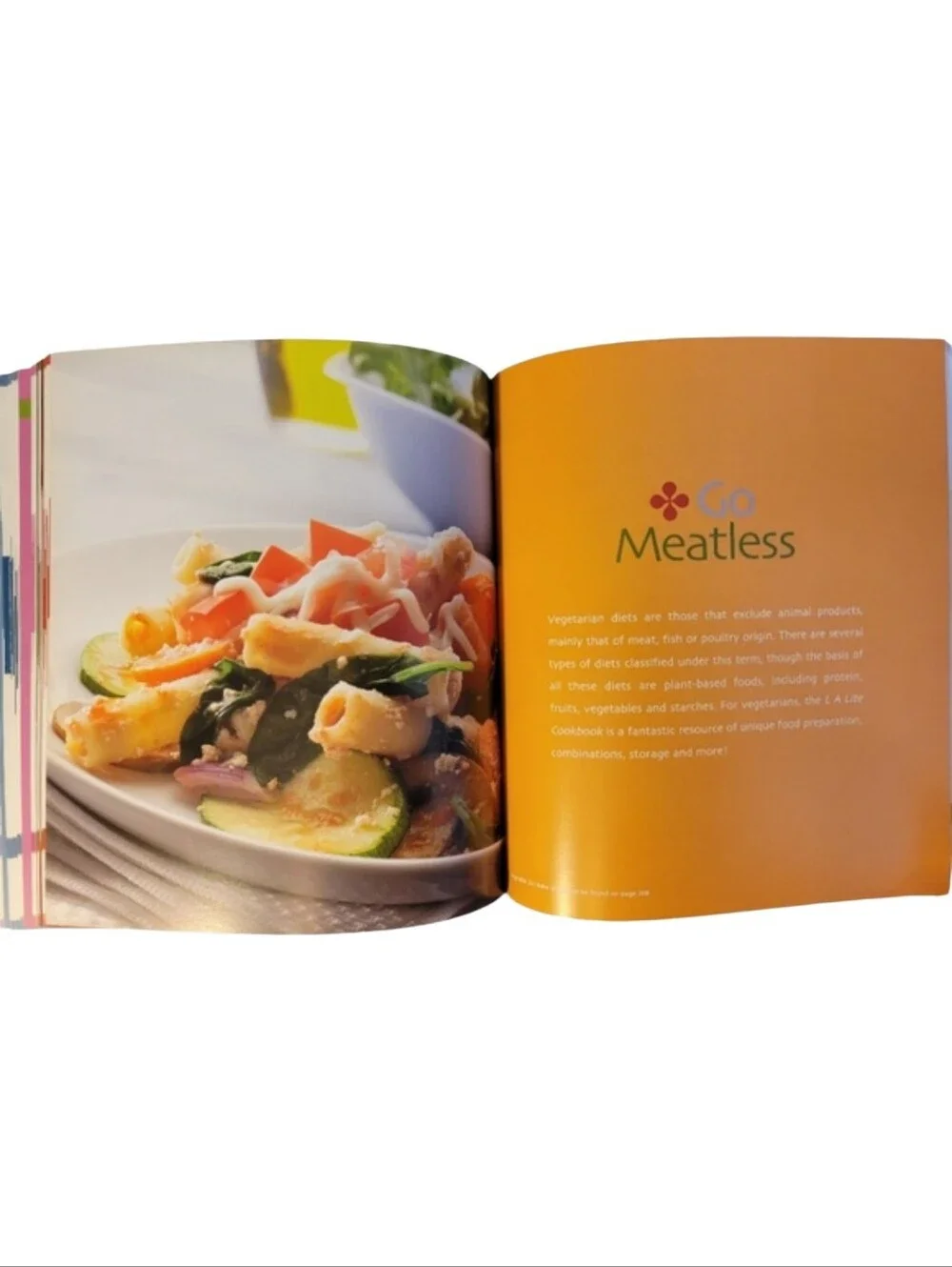 LA Lite Cookbook Simple Recipes Simply Delicious 266 Pages With Color Pictures